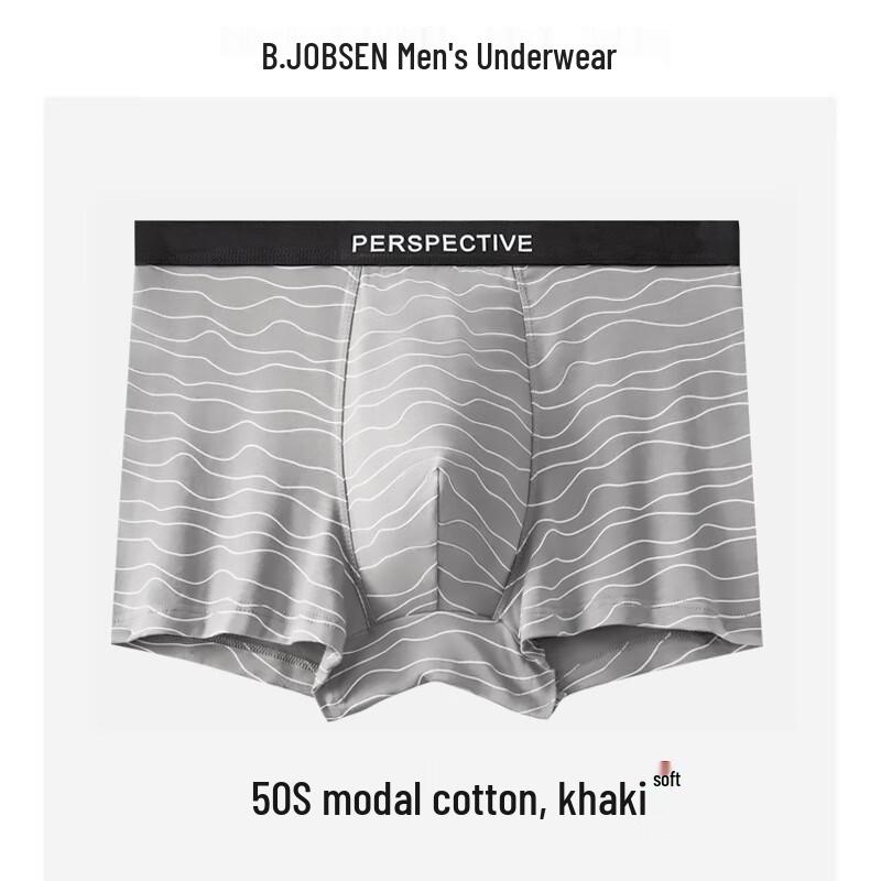 

Мужские модальные хлопковые боксеры-брифы B.JOBSEN (2-Pack) XL