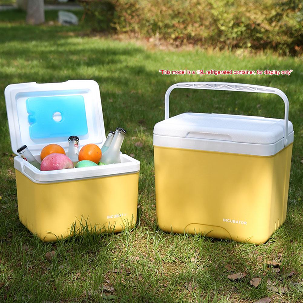 6L Camping Cooler Box Multipurpose Portable Ice Bucket Outdoor Hard Cooler for Camping Picnic Beach Drink Beverage Fishing