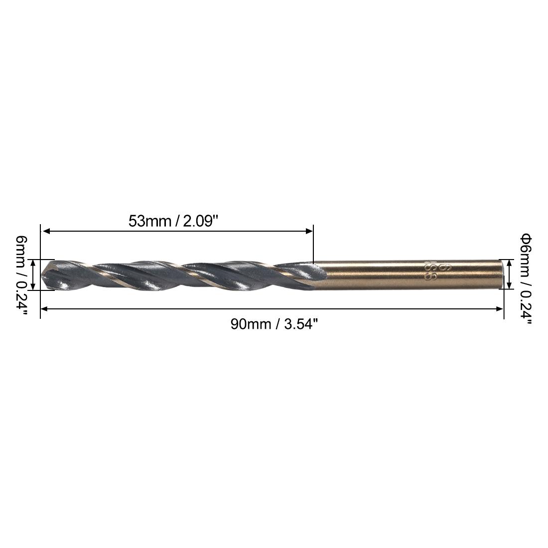 

1/2pcs Straight Shank Twist Drill Bits 6-14mm High Speed Steel HSS 4341 Drill Bit for Stainless Steel Aluminum Alloy Iron 1pcs