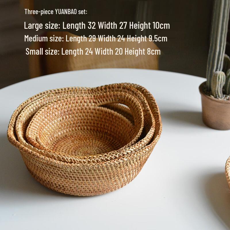 Wicker Picnic and Storage Basket Set
