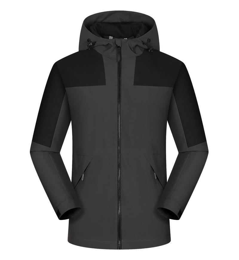 Unisex Thin Shell Windbreaker: Casual Outdoor Jacket for Hiking, Mountaineering, and Autumn Cycling.