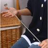 Stainless Steel Telescopic Back Scratcher Extendable Itchy Relief for Men Women Portable Silvery Gifts for Mothers