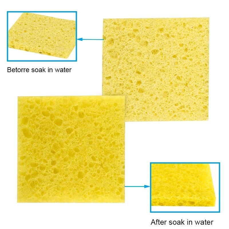 JCD 80W Soldering Iron Sponge Professional Tin Electric Bread Adjustable Temperature 220V Lead-free Welding Repair Tools