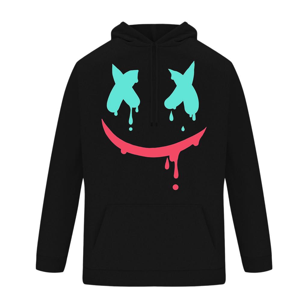 Men's Casual Hoodie Fashion  Sweatshirt With Hood Leisure Tops Teenager Streetwear Fashion Long Sleeve Shirt Warm