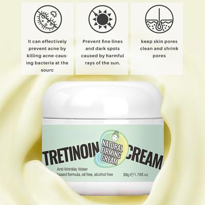 Zlepšení elasticity Citlivá pleť Vyhlazuje vrásky Cleane Anti Acne Redukuje tmavé skvrny Hluboce hydratační Tretinoinový krém