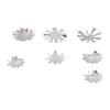 7pcs Nail Manicure   Trimmer Stainless Steel Nail   Smile Line Cutter Template Tool