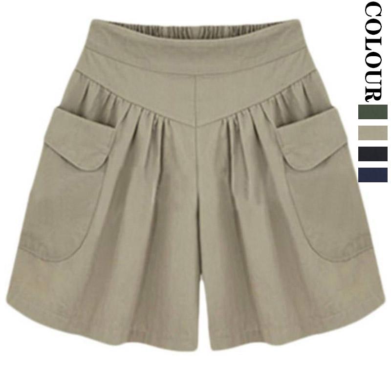 Damen Shorts Mit Leopardenmuster Von GORGLITTER – Weite Beine, Mit Schleifengürtel, Für Den Sommer