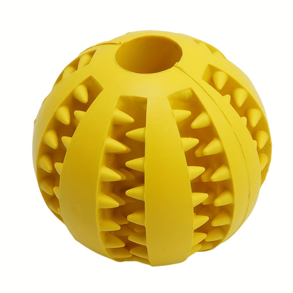 1pc Plastic Pet Ball with Serrated Edges-Interactive Dog Toy for Teething,Resistant Design,Safe for All Breeds,Playful Design