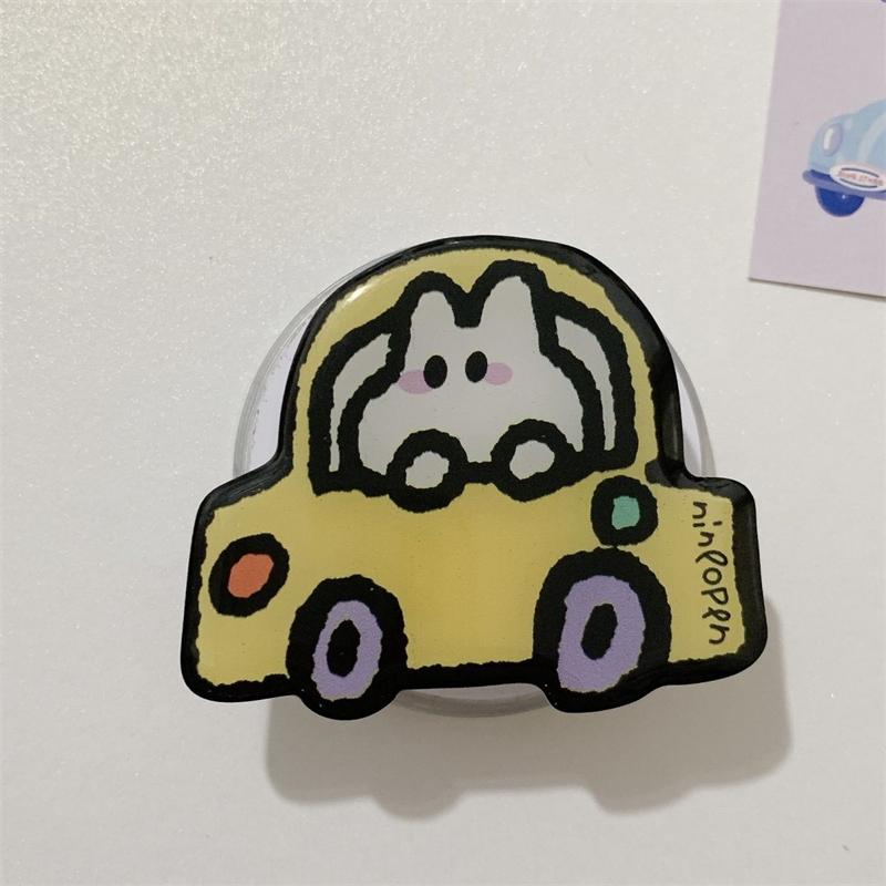 

Корейский Милый Мультяшный Для Magsafe Магнитный Телефонный Гриптоп Держатель Кольцо Для iPhone 15 Складной Беспроводной Зарядный Чехол