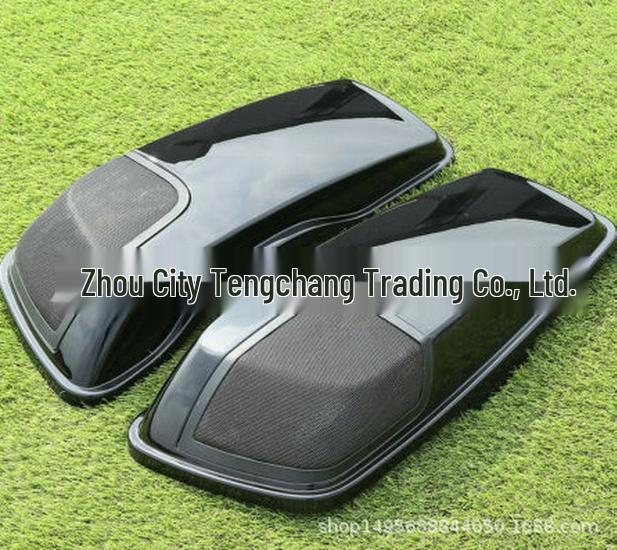 Harley Road Glide Speaker Cover & Side Box Lid Mod Parts (2014-2018)