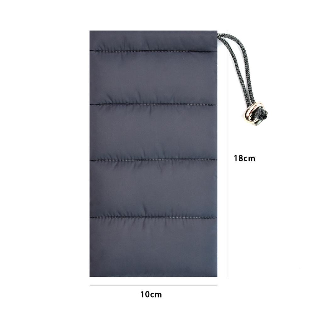 Portable Drawstring Storage Bag Down Cotton Glasses Box Holder Sunglasses Bag Reading Eyewear Case Myopia Glasses Case