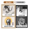 Suction Cup Bathroom Slippers Hanger Non-punching Wall-mounted Door Rear Storage Hook Toilet Toilet Storage Drain Rack