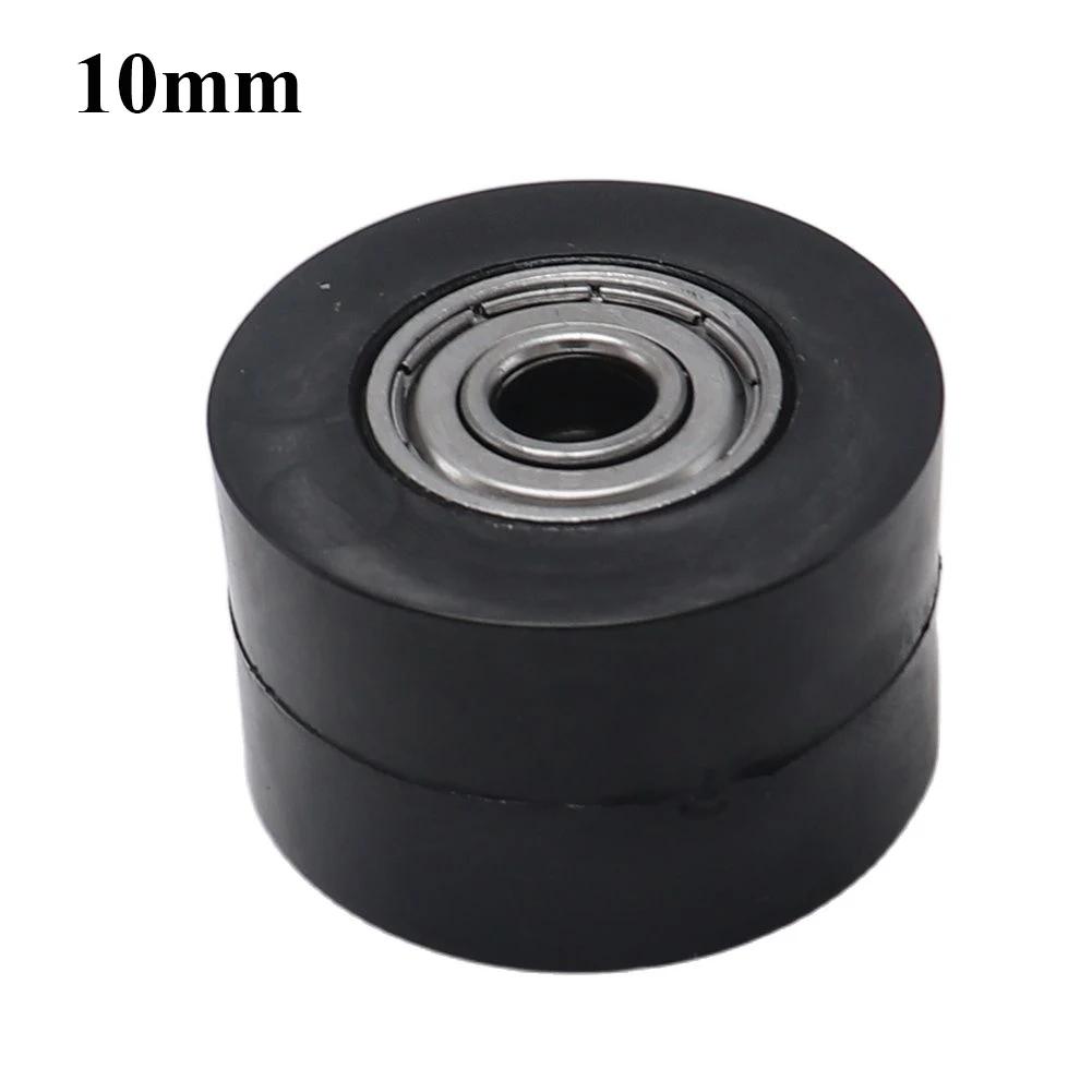 M10 Drive Chain Roller Pulley Wheel Slider Tensioner Wheel Guide For Street Bike Enduro Motorcycle Motocross CRF 10mm