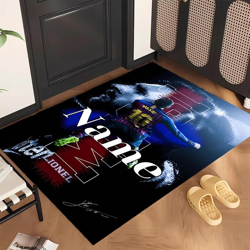 Lionel Messi (1) Personalized name Office Carpet Stylish Decor for Living Room Bedroom Kitchen