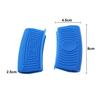 For Better Life 1 Pairs Grip Soft Silicone Pot Holder Sleeve Glove Pan Handle Cover Heat-Resistant Non-Slip Insulation Tools