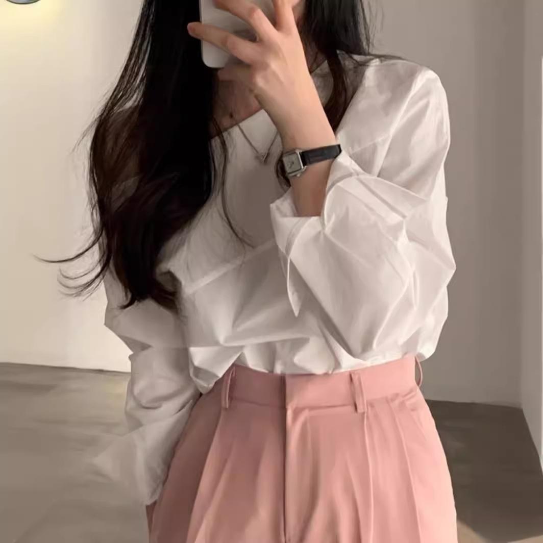 

Рубашка с открытыми плечами, женская сексуальная однотонная тонкая рубашка на одно плечо, летняя рубашка с длинными рукавами, дизайнерский топ XL белый