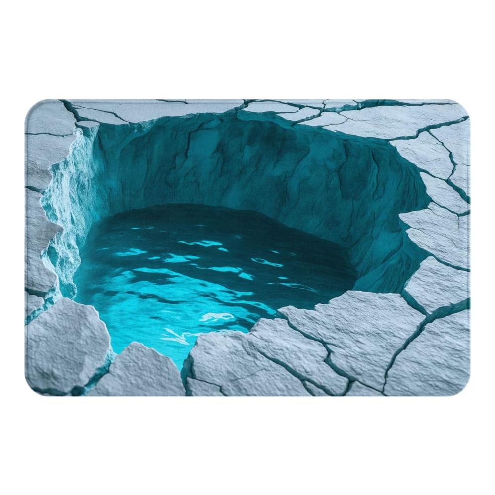 

Коврик для бассейна VIKAMA Ice-Breaking, Мягкие коврики для пола в ванную и на кухню, Нескользящие мягкие коврики для входной двери, Домашний декор 40x60cm 16x24inch