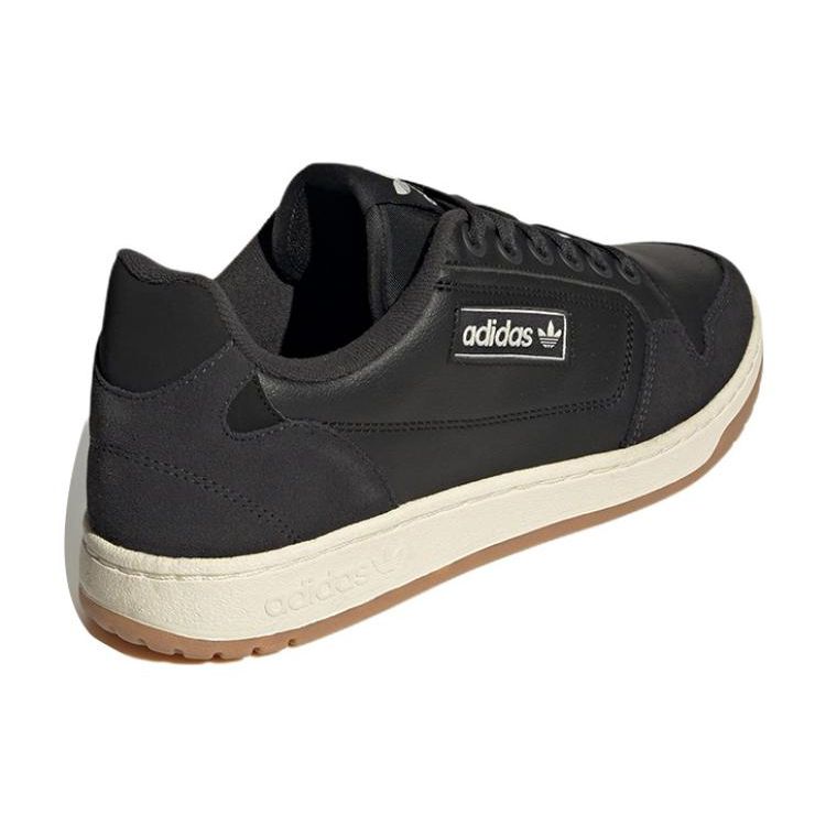 Adidas Originals Ny 90 Leather Classic Trend Durable Low-Top Skate Shoes Unisex Sneakers Black GX9704