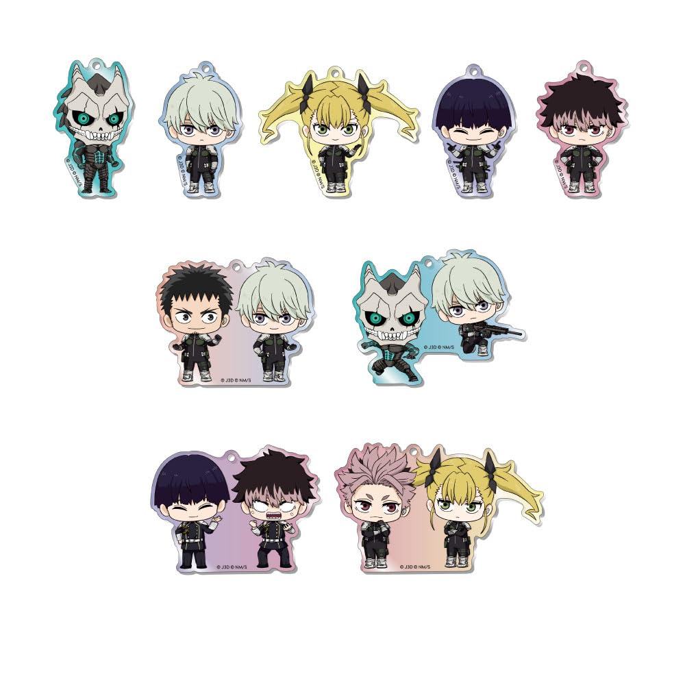 

Anime Kaiju No. 8 Waiwai Acrylic Keychain Box of 9