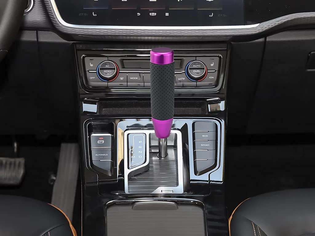 Lunsom 130mm Shift Knob Aluminum Alloy Car Shift Lever Shift