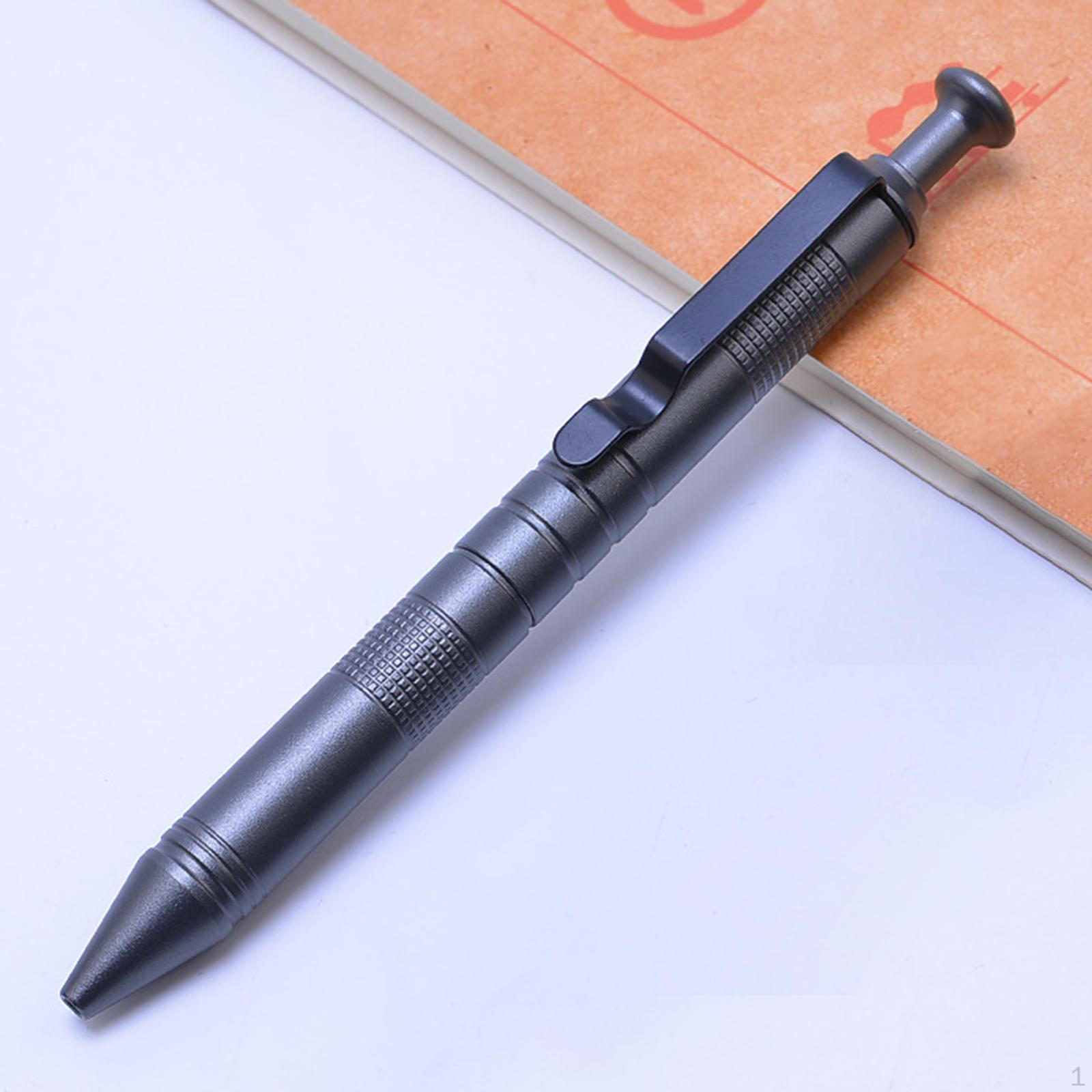 Signatures Personal Pen Defensa Pocket Portable Survival Durable ploy Black