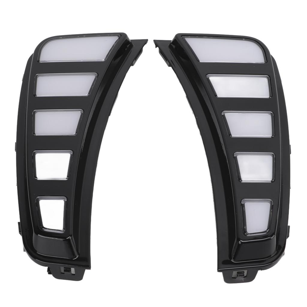 LED Daytime Running Lights 3 Light Color IP67 Waterproof Replacement for Hyundai Sonata 2020‑2021