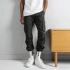 Men Casual Cargo Pants Multi-Pocket Baggy Trousers Loose Fit Straight Leg Joggers Pants for Street Gym Running Hiking
