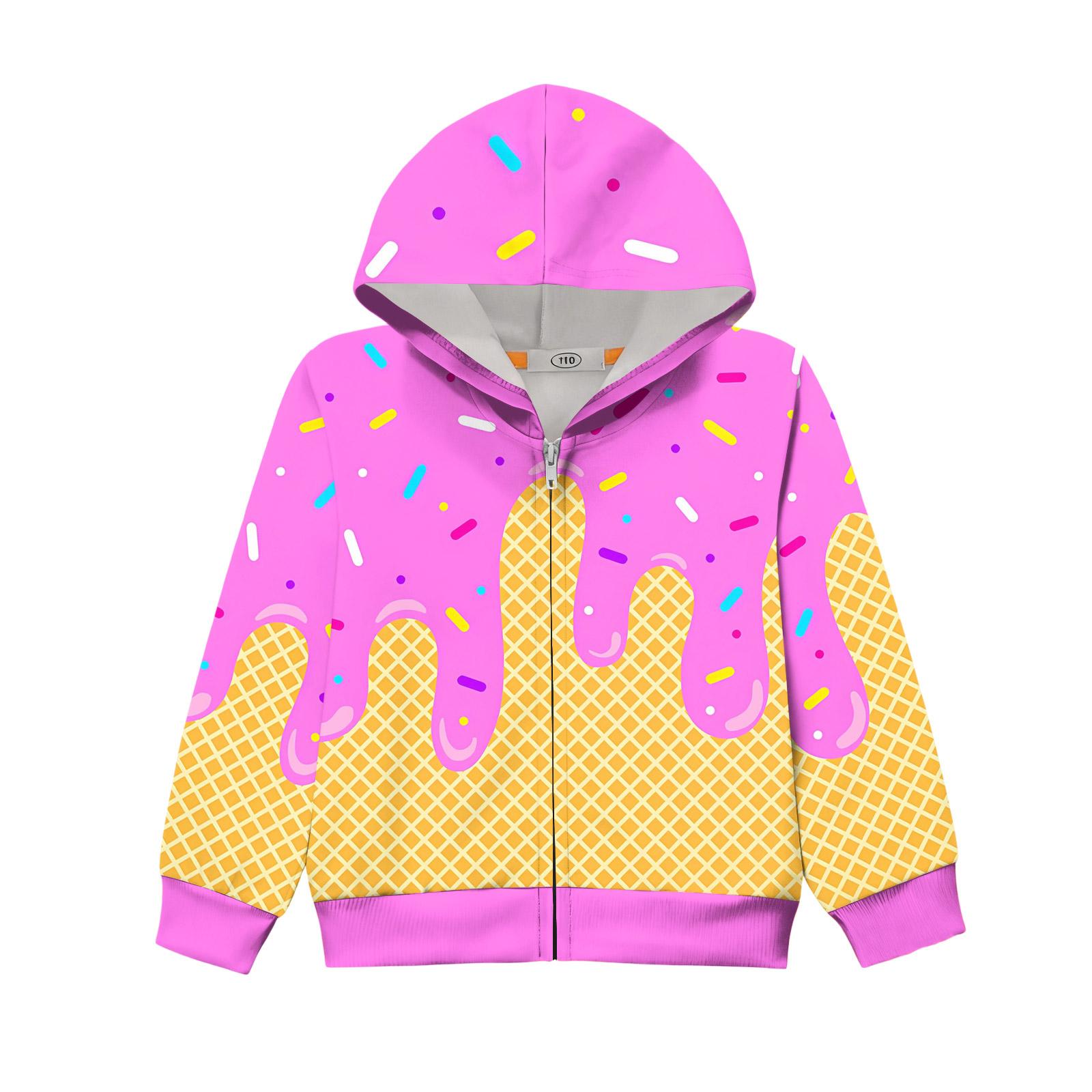 

Children s Long-sleeved Loose-fitting Pullover Hoodie With Drawstring 150