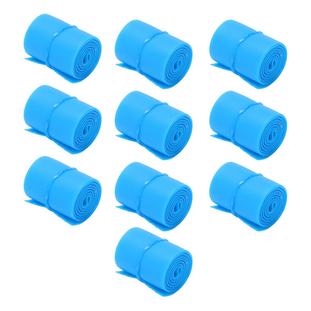 10 ks Turniket Cca 1x18,1in Jednorázový Bez latexu Odolný proti roztržení Flexibilní Gumový Turniket