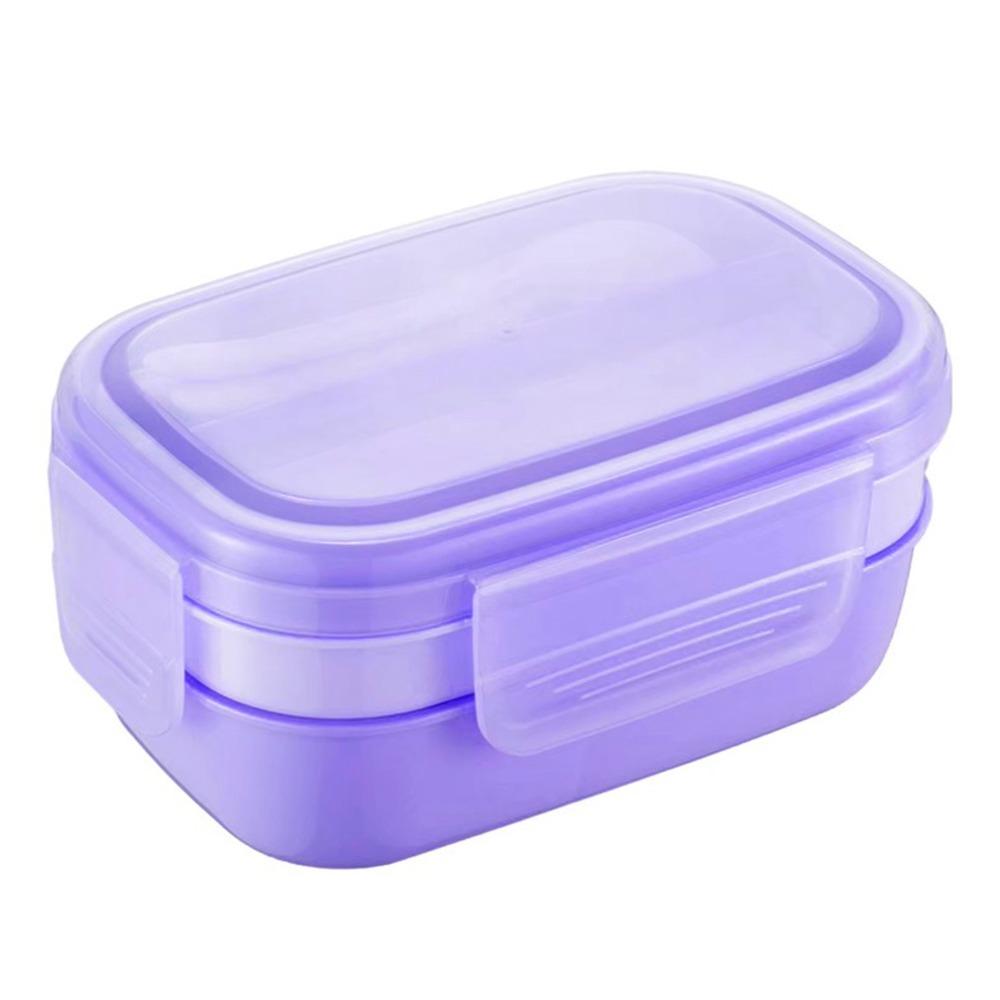 Leak-Proof Lunch Container Heat Resistant Food Storage Box Microwavable Student Lunchbox  Snack