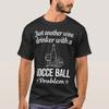 Wine Drinker Bocce Ball Bocci Boccie T Shirt Vintage Soft Versatile Casual Graphic Streetwear Comfortable Homme