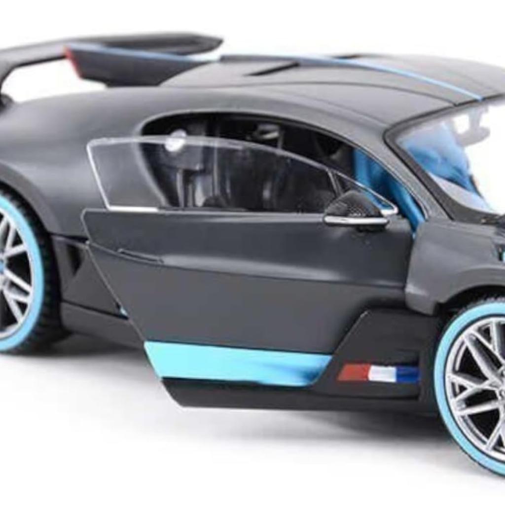 Maisto Scale Bugatti Chiron Divo Grey Engine Compartment Open Diecast Model Finished 31526 1/24 (Limited Edition, Version) / Car, Model, GY(CN)