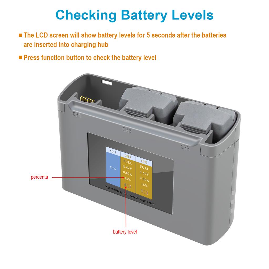 NEW For DJI Mavic Mini 1/SE/1K Battery Charging Hub Drone Battery Charger Charge 1/1-Way Battery Mini 1/SE Drone Accessories