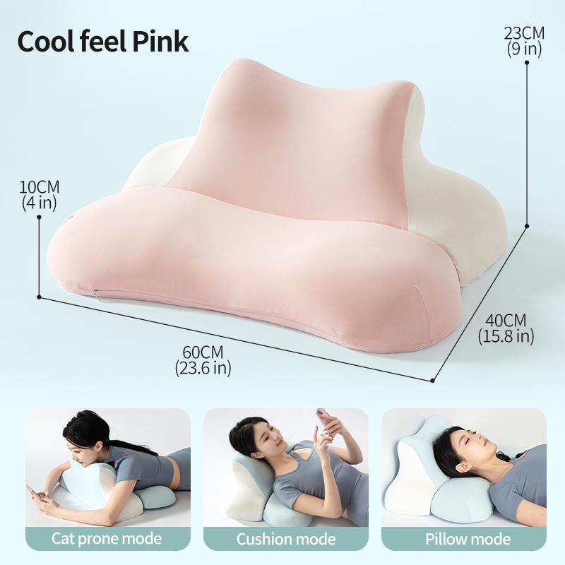 Auf dem Bett liegendes Schlafkissen Auf dem Bett liegendes Artefakt Multifunktionales Liegekissen in Bauchlage Liegekissen Liegen Schlafkissen