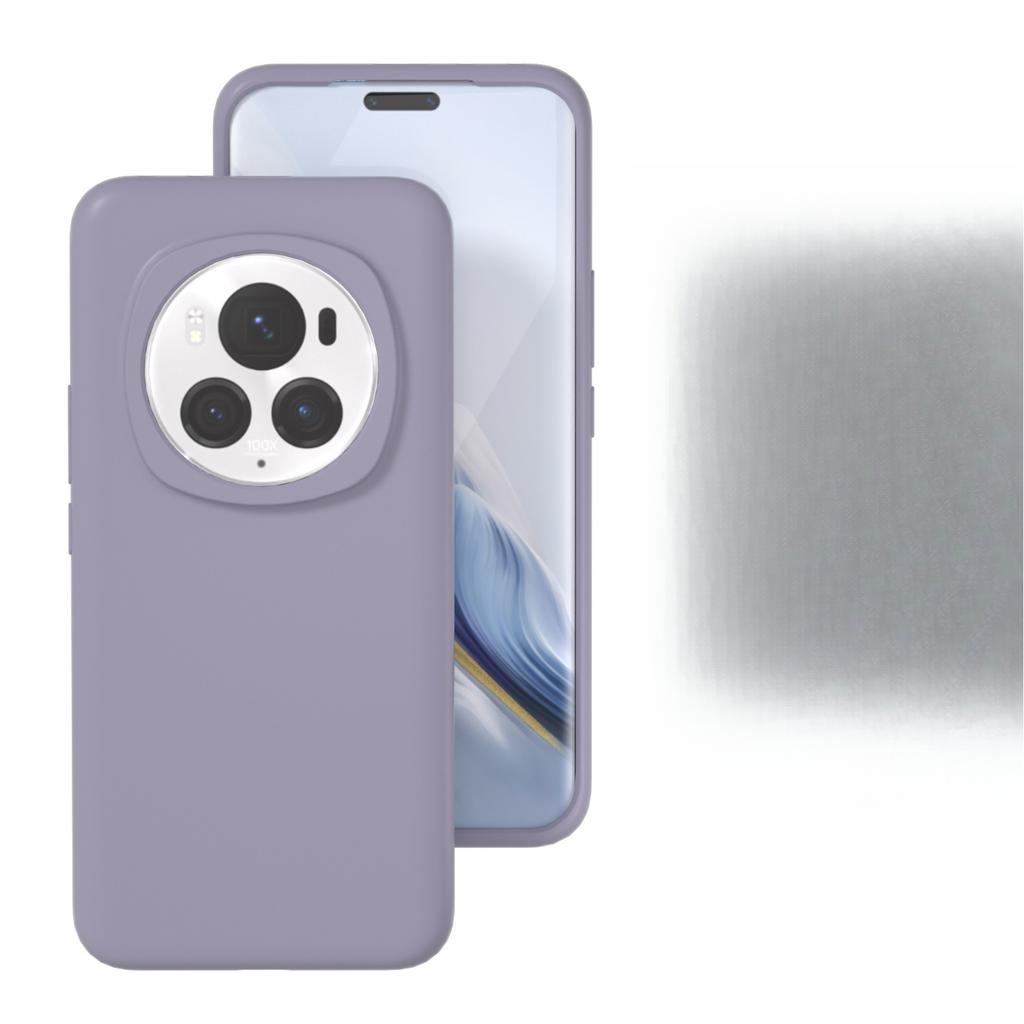 Suitable for Huawei Honor 300Pro Liquid Silicone Mobile Phone Case Honor Magic7 Solid Color Matte X60 Protection Case