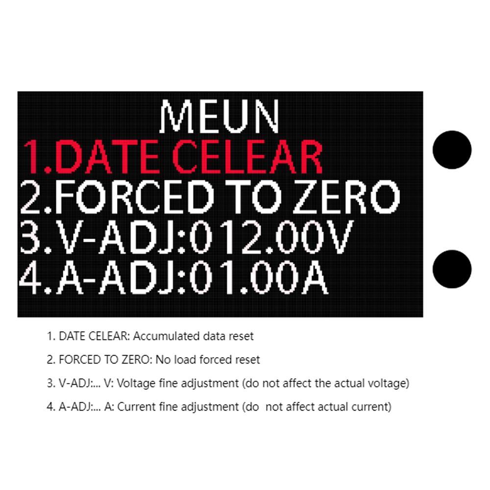 DC 30V 20A Digital Voltmeter Ammeter Multifunction Tester IPS LCD Voltage Current Power Energy Battery Electricity Test Meter