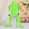 Novelty Velvet Octopus Squid Hat Funny Adult Costume Headwear Halloween Masquerade Party Cosplay Performance Dress Up Prop