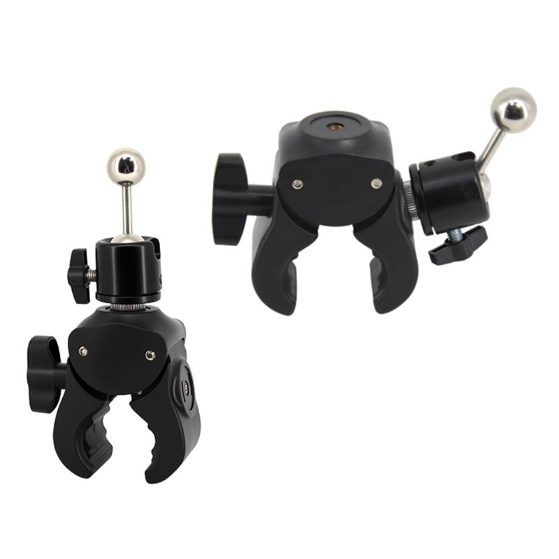 Klemme mit Doppel-1/4-Gewinde für 13-47mm Klemmbereich Universelle Handy-Kamera-Foto-Studio-Halterung Clip