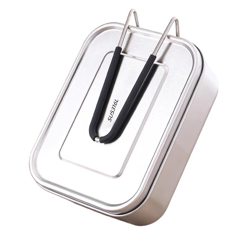 Sweet & Elegant 316 Stainless Steel Divided Lunch Box