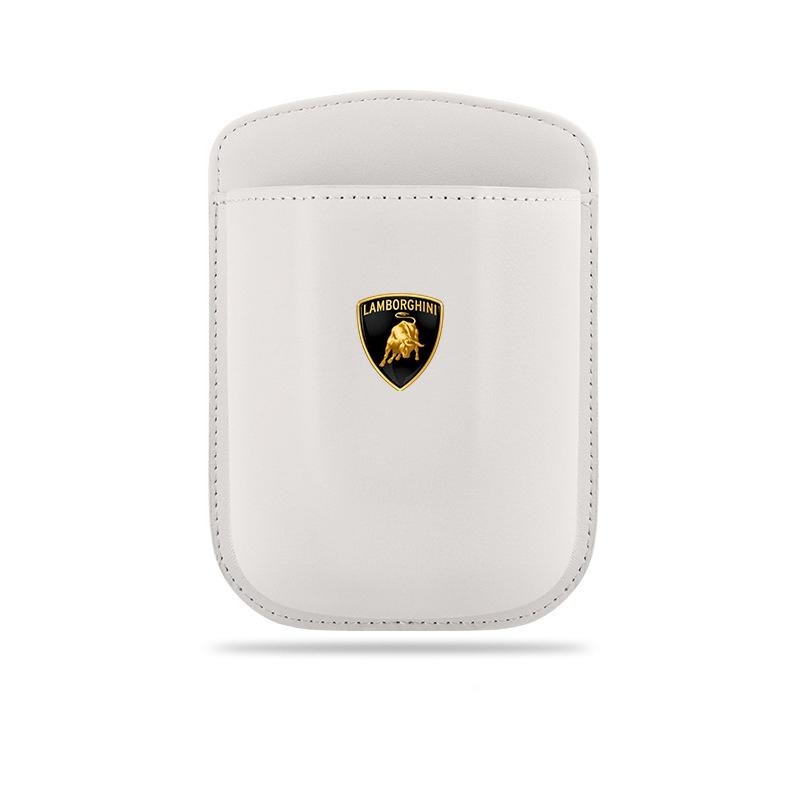 Leather Car Water Cup Box Back Seat Drink Rack For Lamborghini LP570 LP610 Urus LP700 LP770 Gallardo Aventador InteriorAccessory ngf1