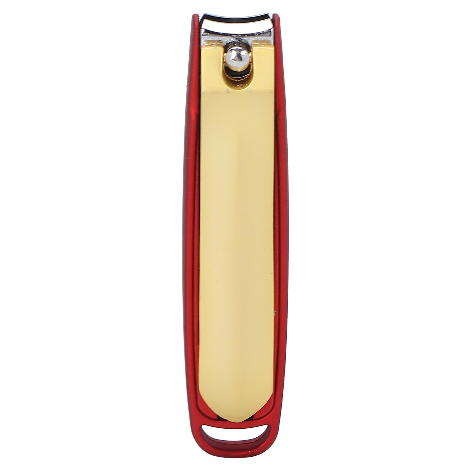 

Ножницы для ногтей из нержавеющей стали с плоским концом, кусачки для ногтей на руках и ногах с пилкой для ногтей L