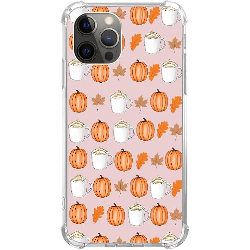 Halloween Aesthetic Case Compatible with iPhone 14 Pro Max, Hippie Ghosts Spooky Pumpkins Phone Case for iPhone 14 Pro Max, Trendy Cool TPU Bumper