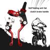 Suitable For TX FX XCW XCF XCFW EXCF SXF Motorcycle-Aluminum Adjustable Folding Brake Clutch Lever Handle Accessories 2x