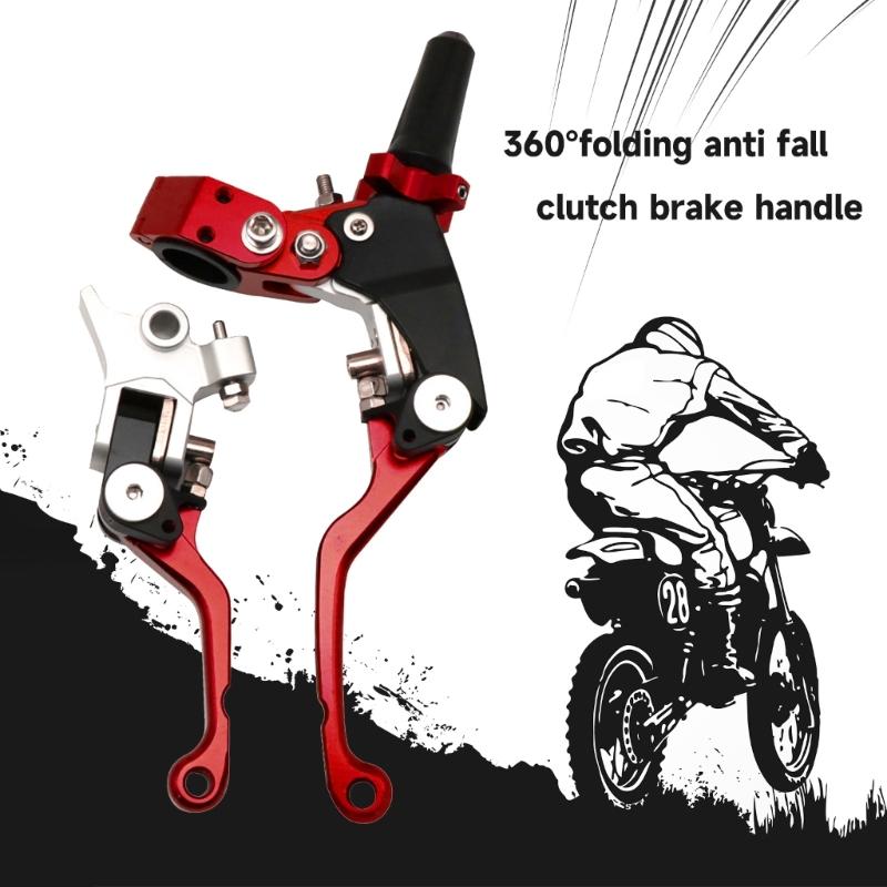 Suitable For TX FX XCW XCF XCFW EXCF SXF Motorcycle-Aluminum Adjustable Folding Brake Clutch Lever Handle Accessories 2x