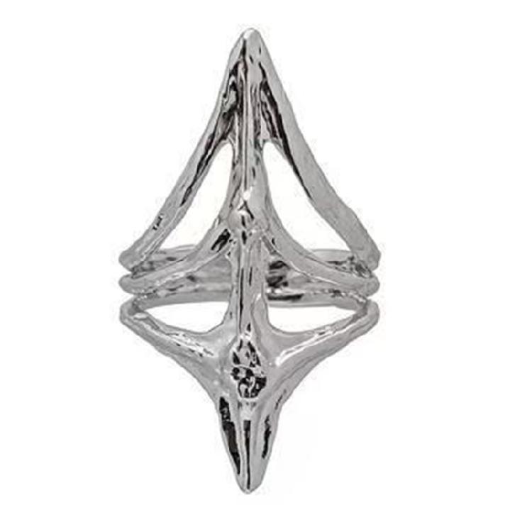 Finger Nail Tip Claw Rings Nail Jewelry Copper Texture with Adjustable Size for Fashion Women Seeking Elegance and Style