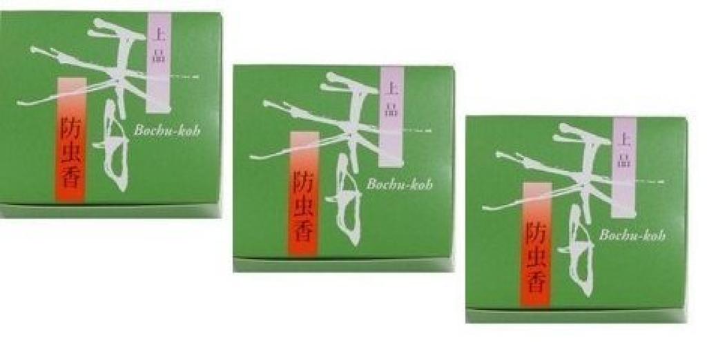 Shoeido Elegant Insect Repellent Incense 10 Bags 3 Box Set