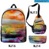 Iconic Cool Fire Force season 3 Learner Backpack Computer Knapsacks 3D Design Oxford Moisture-proof Boys/Girls Outing Backpacks