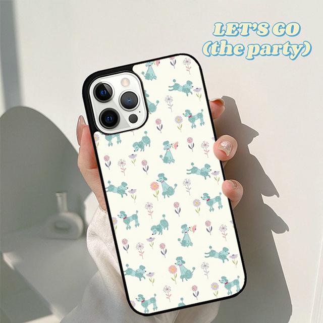 Autumu Poodle Dog Cartoon Phone Case Cover for iPhone 17 Air 16 16e 15 12 11 13 14 Pro Max Apple Plus Coque