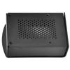 For   4 Model B Black Aluminum Case Box Enclosure with Heatsink Bracket (Black)