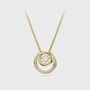 Hyperbola Gold Tone Necklace 5738248